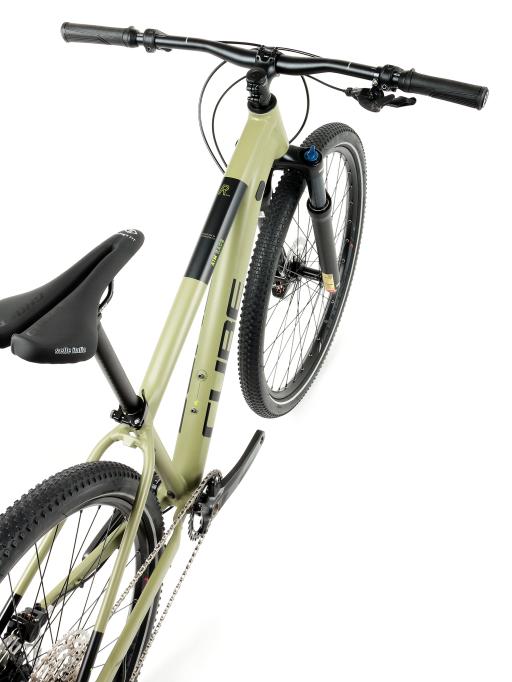 Kolo MTB 27,5" Cube  Aim Race  Shimano Deore 1x11 , velikost  XS -13"  – barva  olivová