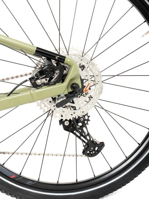 Kolo MTB 27,5" Cube  Aim Race  Shimano Deore 1x11 , velikost  XS -13"  – barva  olivová