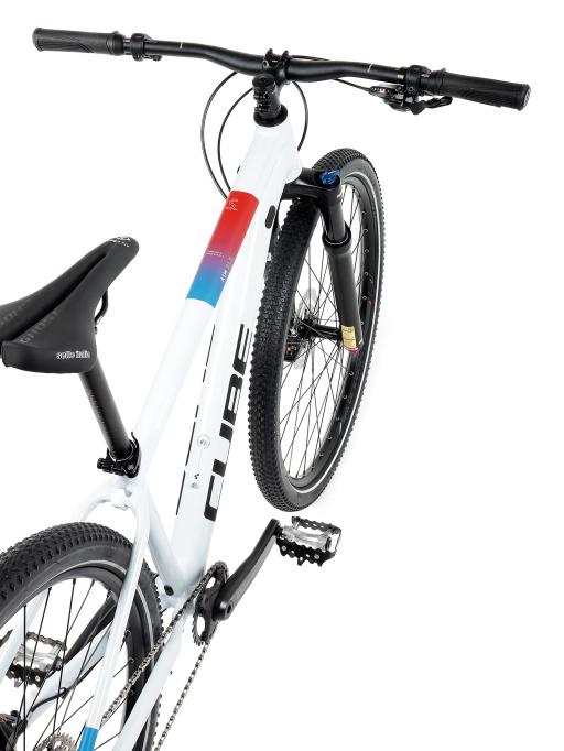 Kolo MTB 27,5" Cube Aim SLX Shimano CUES U6000 1x11, velikost S – 14", bílá