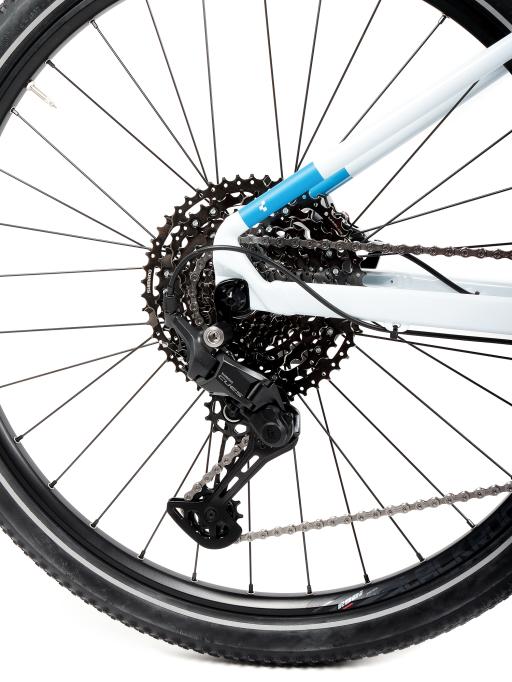 Kolo MTB 27,5" Cube Aim SLX Shimano CUES U6000 1x11, velikost S – 14", bílá