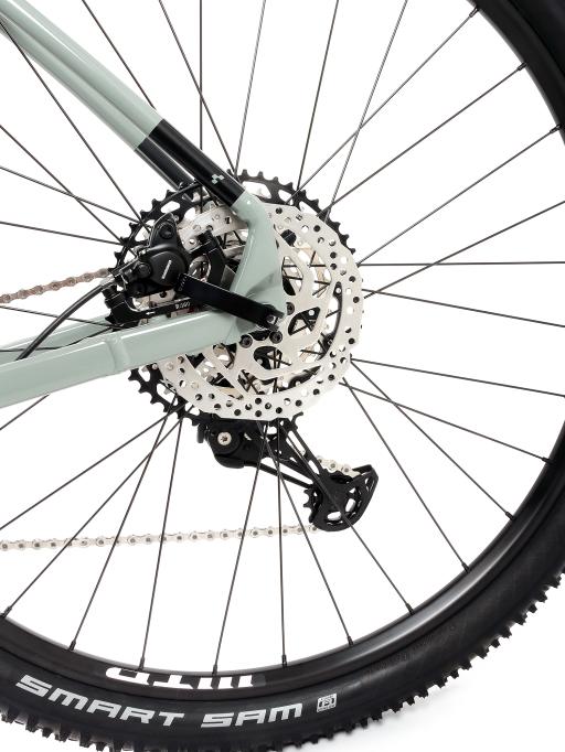 Kolo MTB 29" Cube Attention Shimano Deore XT/SLX 1x12, velikost XXL – 22", zelenošedá