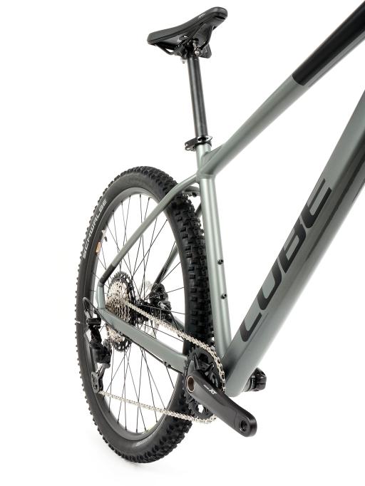Kolo MTB 29" Cube Aim Race Shimano Deore XT/SLX 1x12, velikost L – 18", kovověšedá (flashgrey)