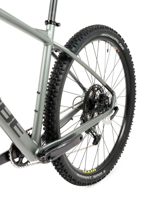 Kolo MTB 29" Cube Aim Race Shimano Deore XT/SLX 1x12, velikost L – 18", kovověšedá (flashgrey)
