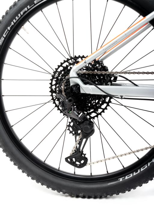 Kolo MTB 27,5" Cube Aim Race Shimano Deore XT/SLX 1x12, velikost S – 14", stříbrná