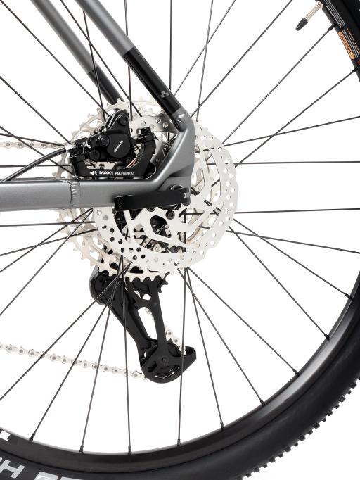 Kolo MTB 29" Cube Aim EX Shimano Deore Di2 M6250 1x12, velikost XL – 20", šedá