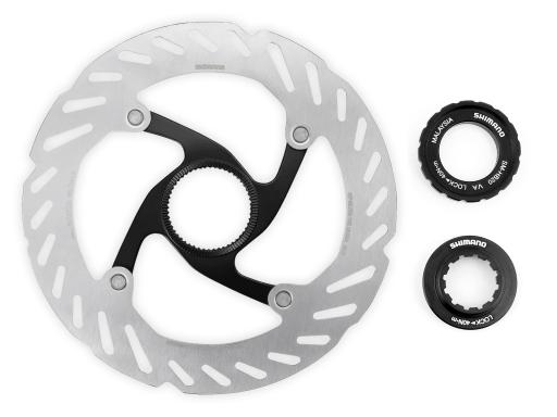 SHIMANO  RT-CL700 brzdový kotouč 160mm CenterLock + 2x matice