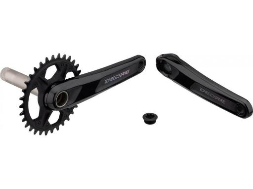 Shimano DEORE FC-M6100 kliky MTB 175mm 1x12s 32z + středové složení BSA Shimano SM-BB52