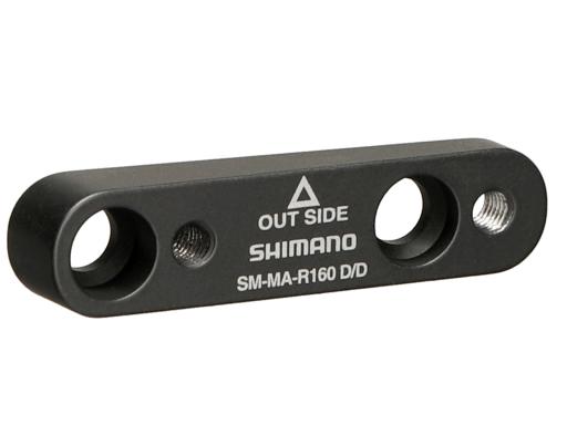 Shimano SM-MA-R160D/D adapter pro kotoučové brzdy zadní 160mm  Flat Mount  černý