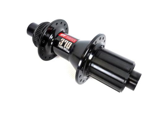 DT SWISS DT370 Disc Center Lock , HG-Ratchet  LN 12/142mm , 32 děr ,  zadní náboj