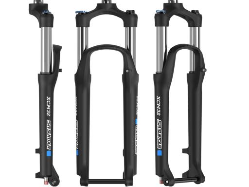 SR Suntour  XCM32-DS-HLO  29" odpružená vidlice  , zdvih 100mm ,15x100mm,  A-head 1 1/8" ,černá matná