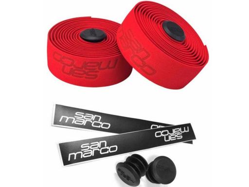 Selle San Marco Dynamic Eva + Gel omotávka na řídítka červená