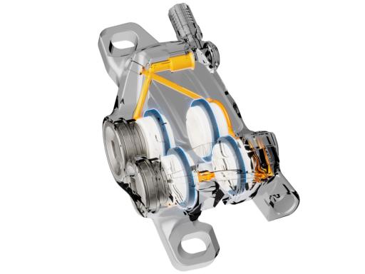 SHIMANO XTR BL-M9220/BR-M9220 kotoučová brzda zadní 1750 mm