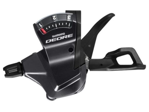 SHIMANO Deore SL-T6000 řadící páčka, 3 převodník, s objímkou, pouze levá - OEM
