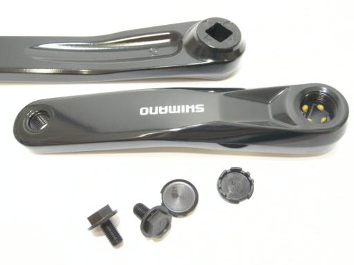 SHIMANO STEPS FC-E5010 Kliky levá+pravá pro E-Bike na čtyřhran. osy, barva černá,170mm