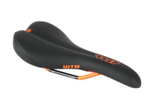 WTB Volt  Comp sedlo - černé/oranžové