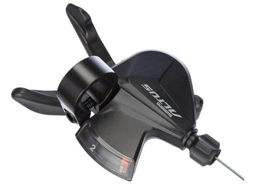 SHIMANO ATLUS SL-M2010-2L řadící páčka, 2 převodník, s objímkou, pouze levá - OEM