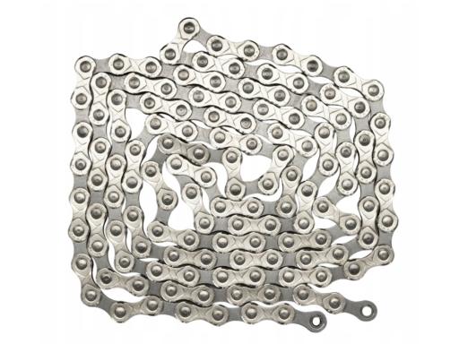 KMC E-Glide stříbrno-šedý -Cues  řetěz 9/10/11 kolo pro Shimano Cues 122 článků