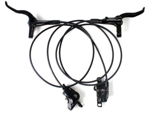 Shimano BL-MT401 / BR-MT410 kotoučové brzdy přední 1050mm + zadní 1550mm