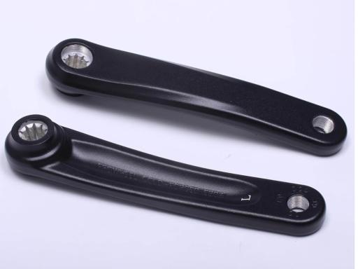 Prowheel Gen3  kliky bez převodníku e-Bike Mini ISIS 170 mm černá OEM