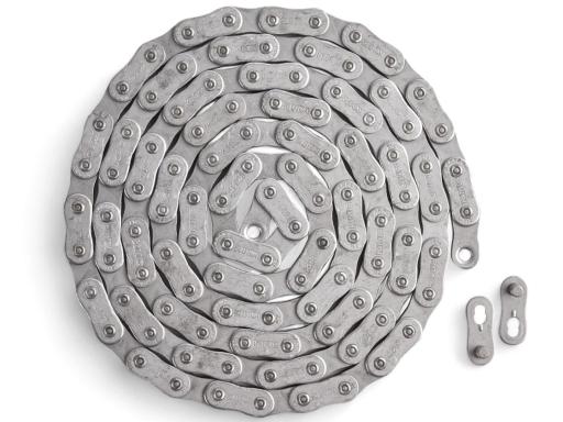 KMC Z1eHX Narrow  EPT řetěz stříbrný - jednorychlostní 126 článků, 1/2" x 3/32"  šířka 7,3mm