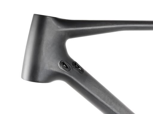 Gravel/cyklokros rámový set Spyder Atlas – celokarbonový rám + celokarbonová vidlice – pro kotoučové brzdy, velikost M – 54 cm