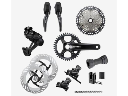 Sada Shimano GRX RX827 Di2 Disc 1x12  175mm / 42z  , 10 - 51