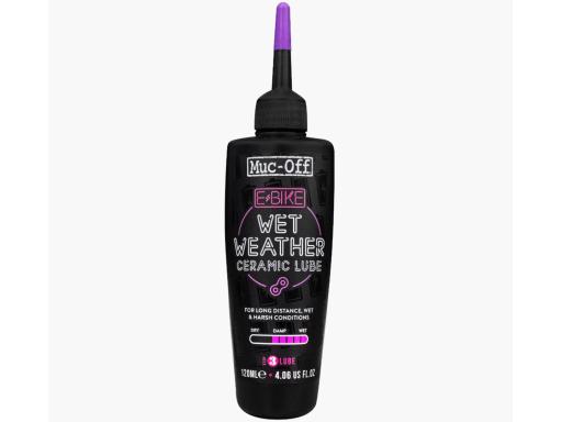 MUC-OFF e-Bike Wet Weather Ceramic Lube mazivo 120ml