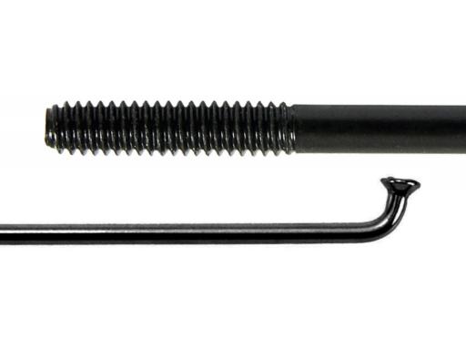 cnSpoke dráty 289 x 2 mm nerezové černé bez niple