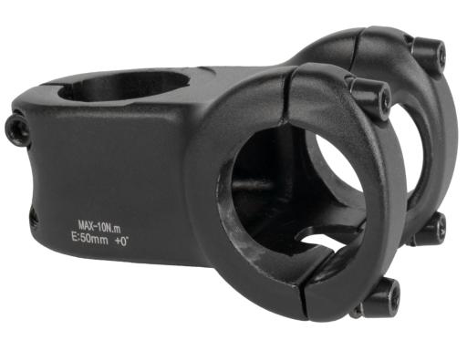 M-WAVE  představec Ahead 11/8"délka 50mm ,černá barva, Ø 31,8mm , 0°