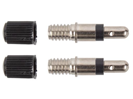 Ventilek / velovložka s čepičkou + gum.okroužek pro Moto ventilky