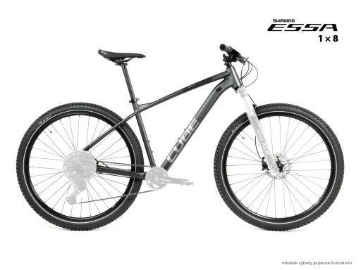 Kolo MTB 29" Cube Aim SLX Shimano ESSA 1x8, velikost L – 18", grafitová