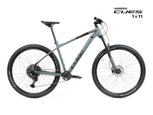 Kolo MTB 29" Cube Aim SLX Shimano CUES U6000 1x11, velikost M – 16", šedá