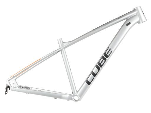 Kolo MTB 29" Cube Aim Race Shimano Deore 1x10, velikost M – 16", stříbrná