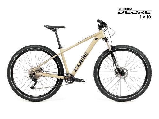 Kolo MTB 29" Cube Aim EX Shimano Deore 1x10, velikost L – 18", písková
