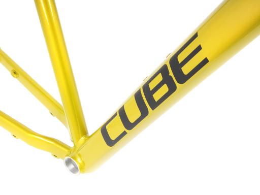 Kolo MTB 29" Cube Analog Shimano Deore 1x10, velikost L – 18", žlutozelená