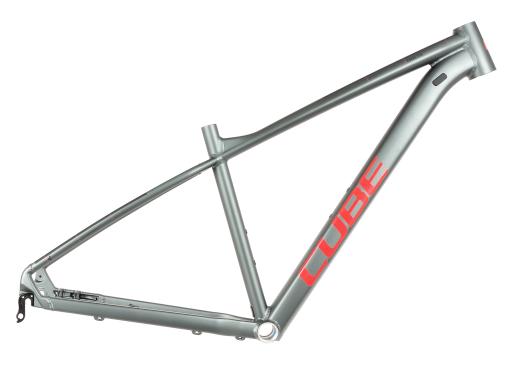 Kolo MTB 29" Cube Analog Shimano Deore 1x12, velikost XL – 20", kovověšedá/červená