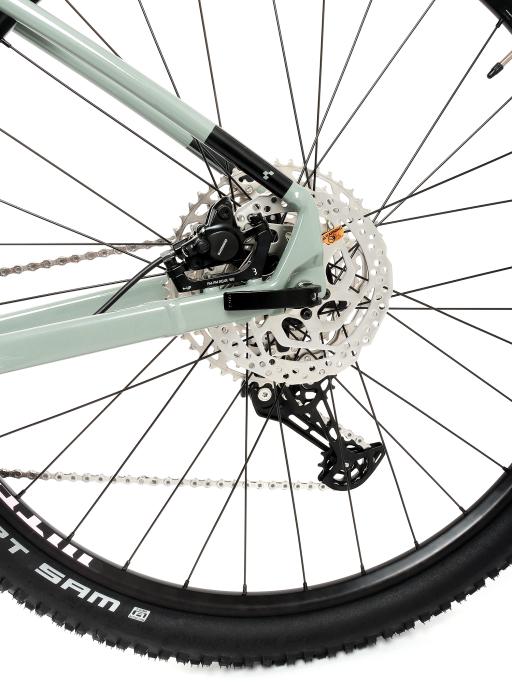 Kolo MTB 29" Cube Attention Shimano Deore 1x12, velikost XXL – 22", zelenošedá