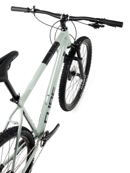 Kolo MTB 29" Cube Attention Shimano Deore XT/SLX 1x12, velikost M – 16", zelenošedá