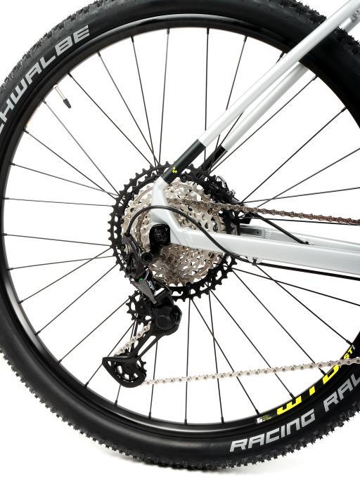 Kolo MTB 29" Cube Attention SLX Shimano XT 1x12, velikost XXL – 22", stříbrnošedá