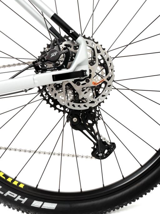 Kolo MTB 29" Cube Attention SLX Shimano XT 1x12, velikost XXL – 22", stříbrnošedá