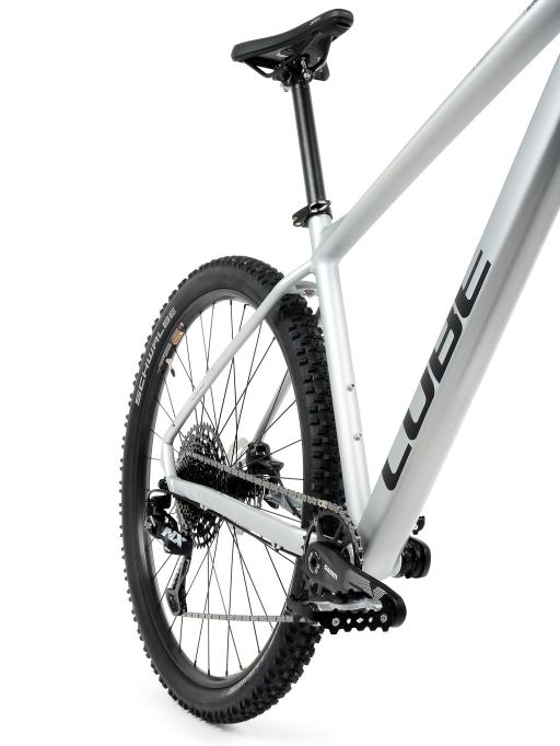 Kolo MTB 29" Cube Aim Race Sram NX Eagle 1x12, velikost XXL – 22", stříbrná