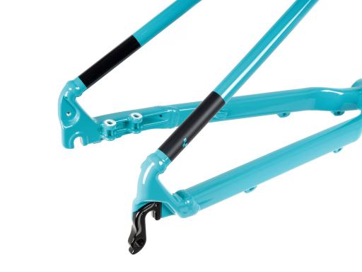 Kolo MTB 27,5" Cube Aim Race Shimano CUES U4000 1x9, velikost S – 14", modrozelená