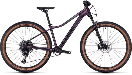 Kolo MTB 27,5" Cube Access WS SLX Shimano CUES U6000 1x10, velikost XS – 13", fialová