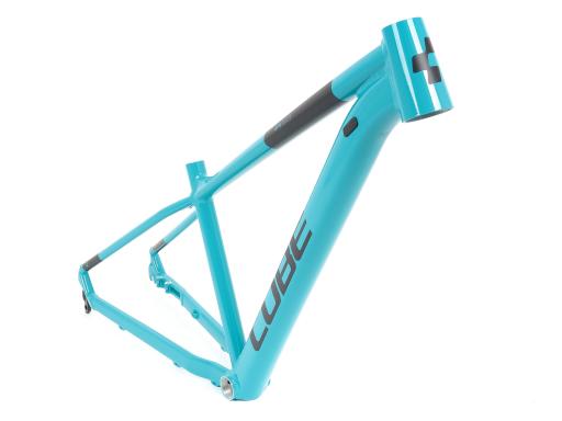 Kolo MTB 27,5" Cube Aim Race Shimano CUES U6000 1x11, velikost S – 14", modrozelená