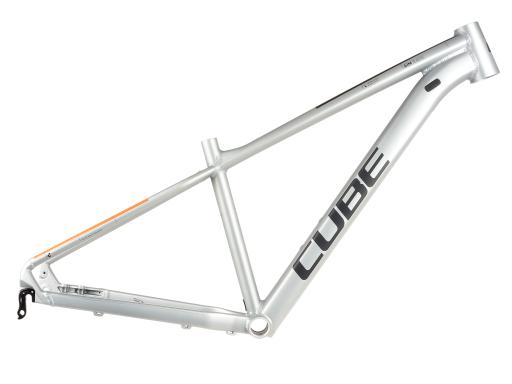 Kolo MTB 27,5" Cube Aim Race Shimano SLX/Deore 1x12, velikost S – 14", stříbrná