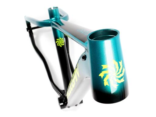 Kolo MTB 29" Lee Cougan Droid Shimano Deore M7200 1x12, velikost S – 17", modro-černá lesklá