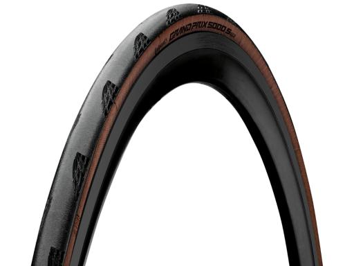 Continental Grand Prix 5000 S TR 700x25C plášť silniční kevlar skládací černá-hnědá