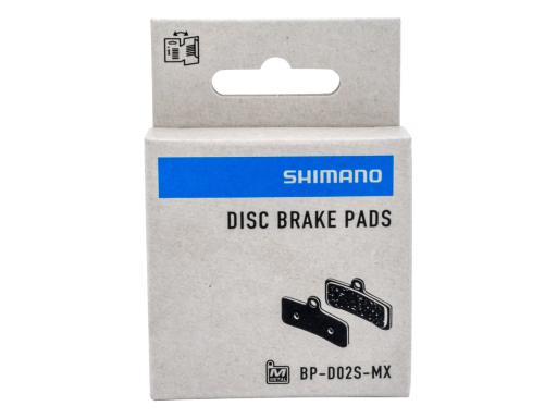 SHIMANO D02S-MX brzdové destičky kovové MTB