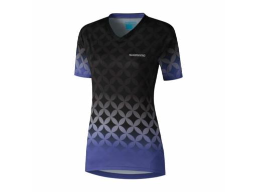 SHIMANO SAIKO dres s krátkým rukávem dámský fialová, S