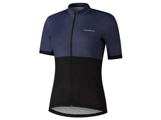SHIMANO ELEMENT dres s krátkým rukávem dámský tmavě modrá, XL